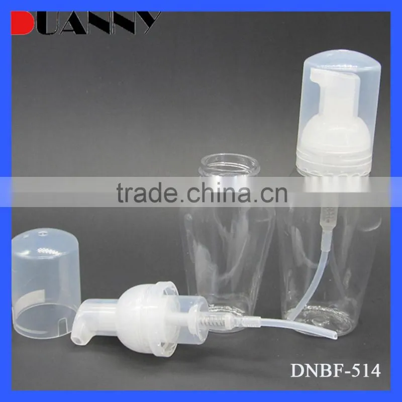40Ml 50Ml 80Ml Plastic Cosmetic Pet Bottle With Foam Pump
