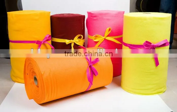 various color non woven craft felt