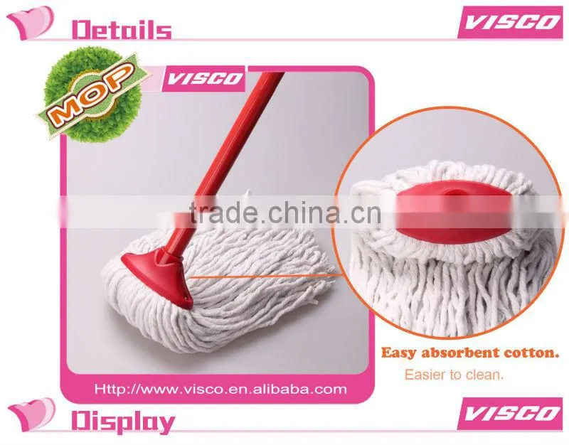 Used household popular cotton mop floor cleaning Handle Available ,VB309