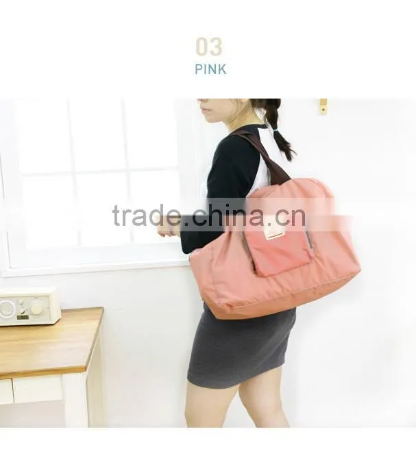 Portable shopping bag for travel