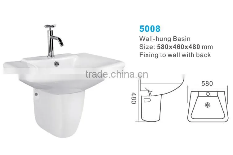 New sanitary ware bathroom wash basin