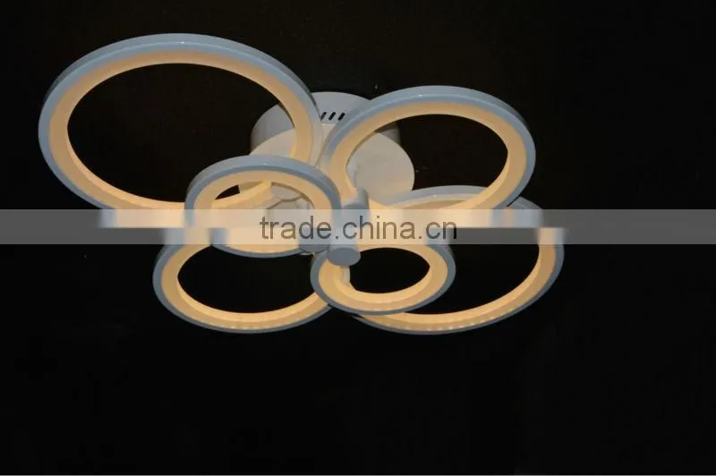Best selling modern acrylic ceiling LED light fixture for hotel and home MX2566-4