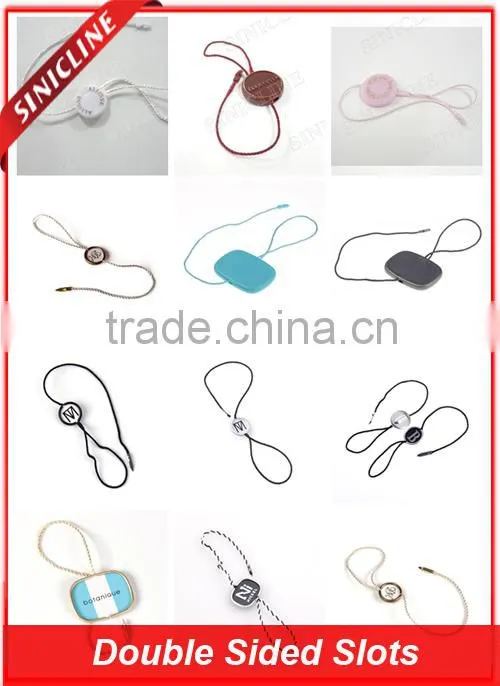 Sinicline Red Blank Plastic Seal Tag In Stock/Cheap Seal tag