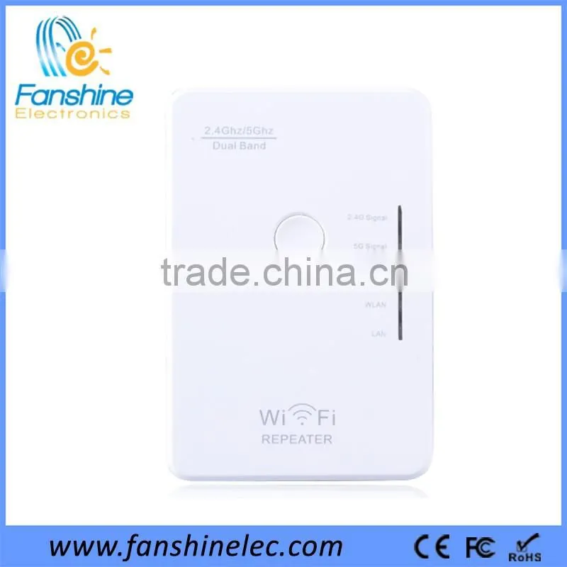 Fanshine Long Distance 300Mbps Double Frequency Wireless Wifi Repeater