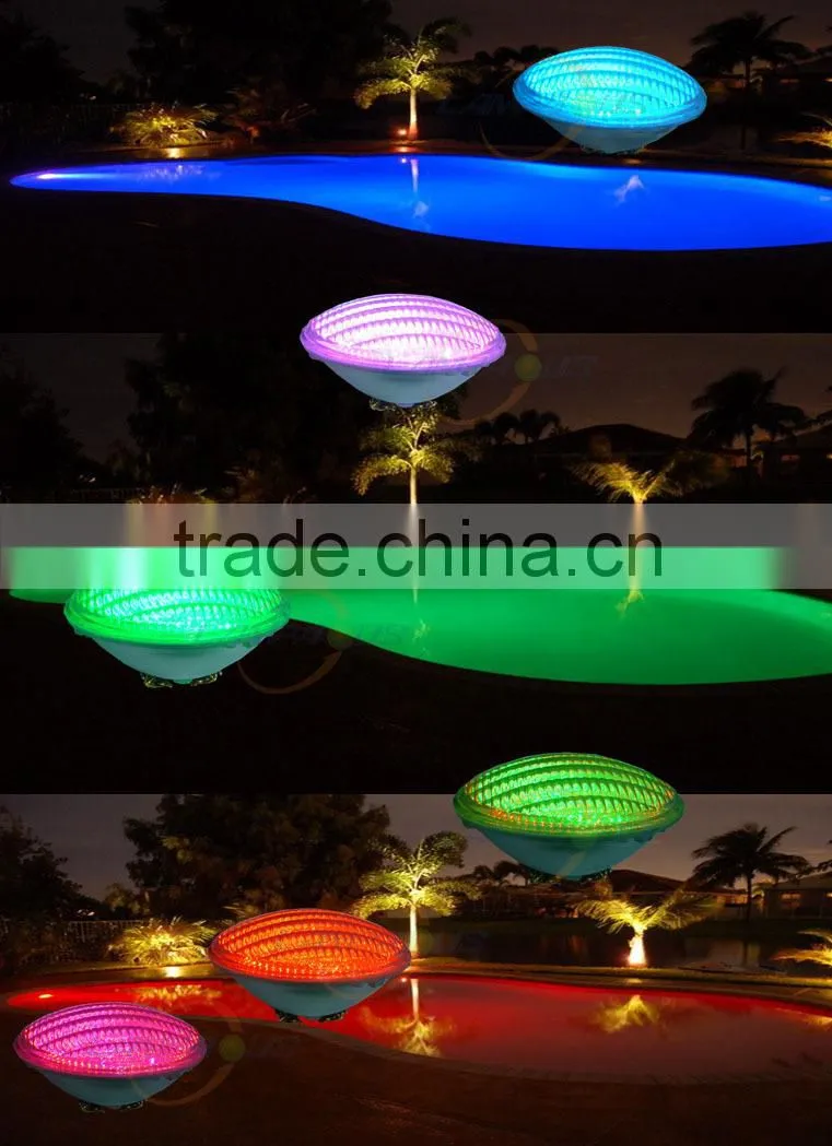 price amazing ce rohs approved aluminum high lumens 12v purewhite and multicolor IP68 led pond lighting