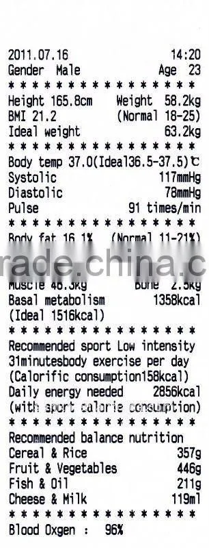 SK-X80Multi-functional Ultrasonic body composition scale