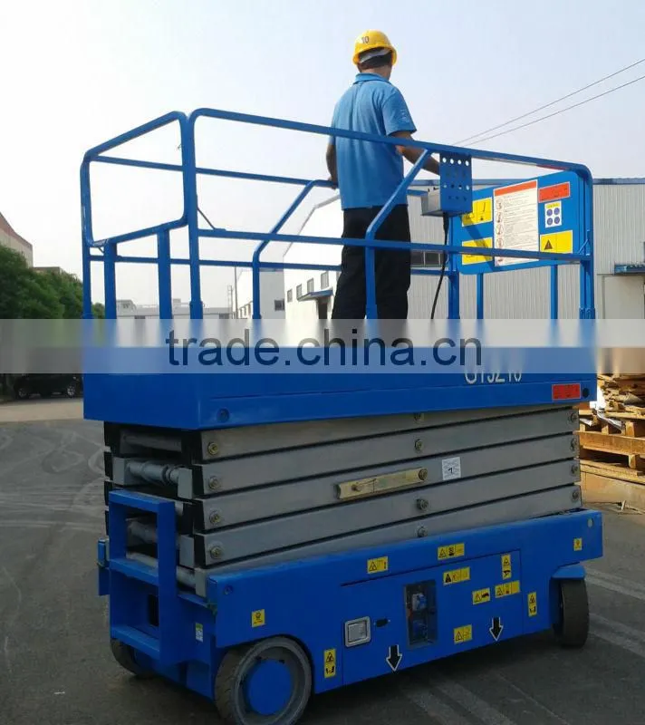 GTJZ12 Self-propelled scissor aerial work platform-electrical