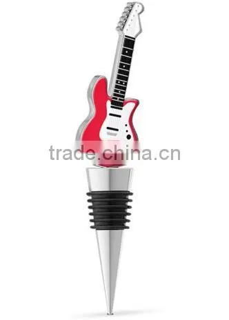 Deer head metal cork wine bottle stopper wholesale / with cork stopper