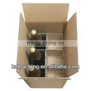 corrugated wine carton box