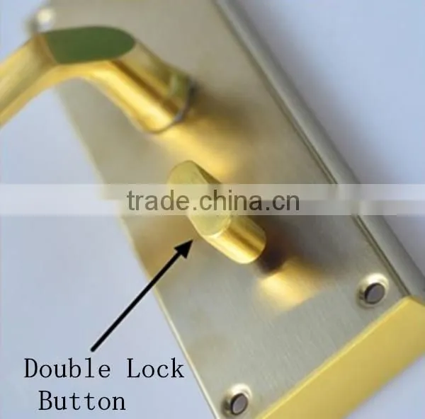 High Security Automatic 5 Latches Zinc Alloy Hotel Safe Door Lock System With 20 Cards