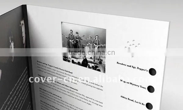2014 Factory Direct Sales Video Greeting Cards For Christmas Gifts