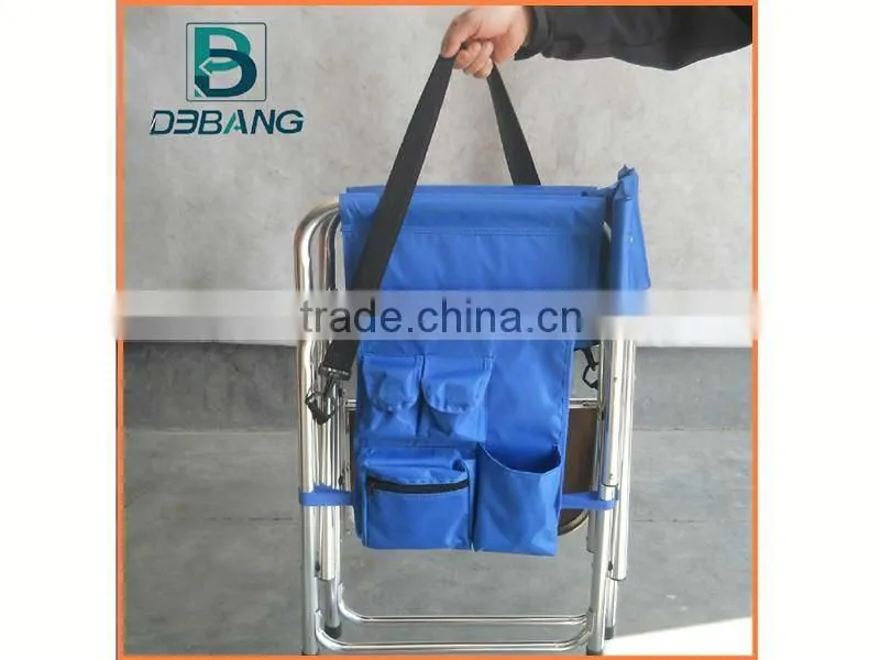 Folding director chair with table and side bag DB1022TB