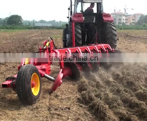 150Hp tractor trailed Hydraulic 7 Disc Tractor Plough