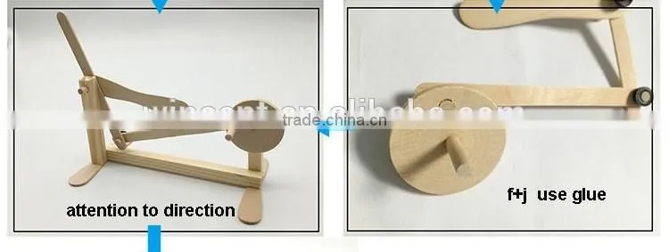 Woodpecker 3D puzzle Wooden kids educational toys