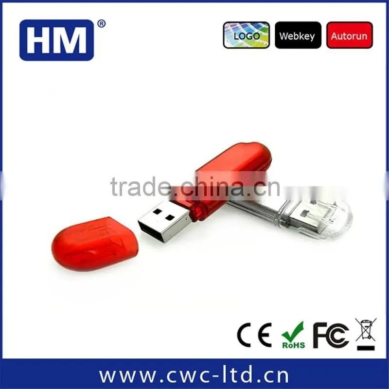 Hot Sales usb pendrive plastic usb flash drive with lowest price