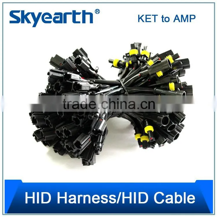 AMP replacement connector custom wire harness