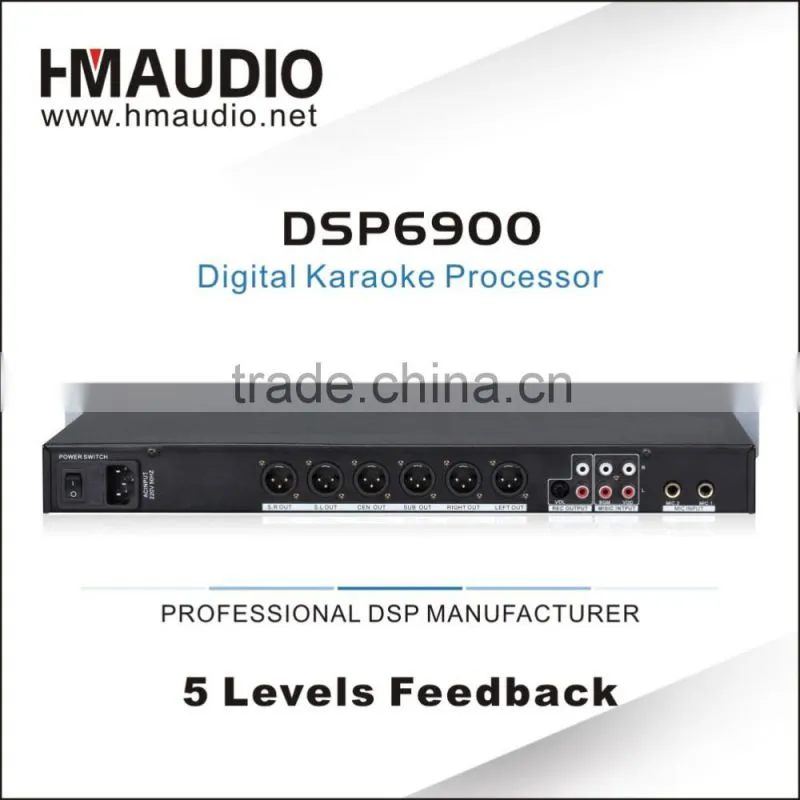 China factory high quality audio digital karaoke effect processor DSP6900