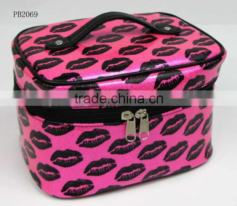 Promotional pvc makeup kit with wholesale price bag