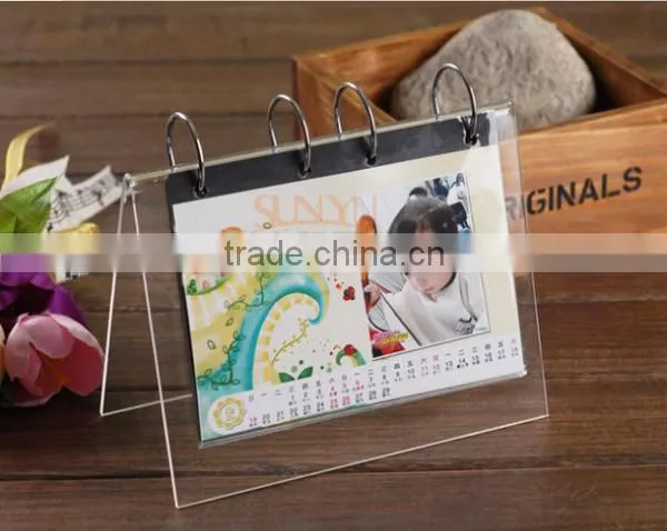 Super Simple acrylic calender stand with different shape