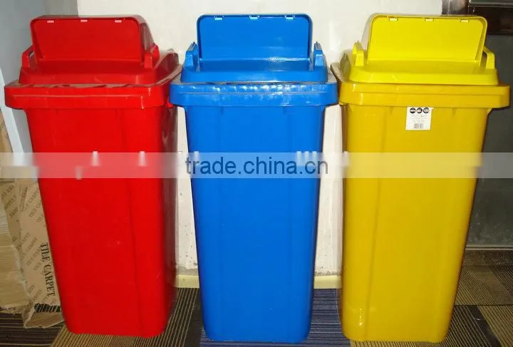 BT120B-3 120liter plastic outdoor wheelie waste bin