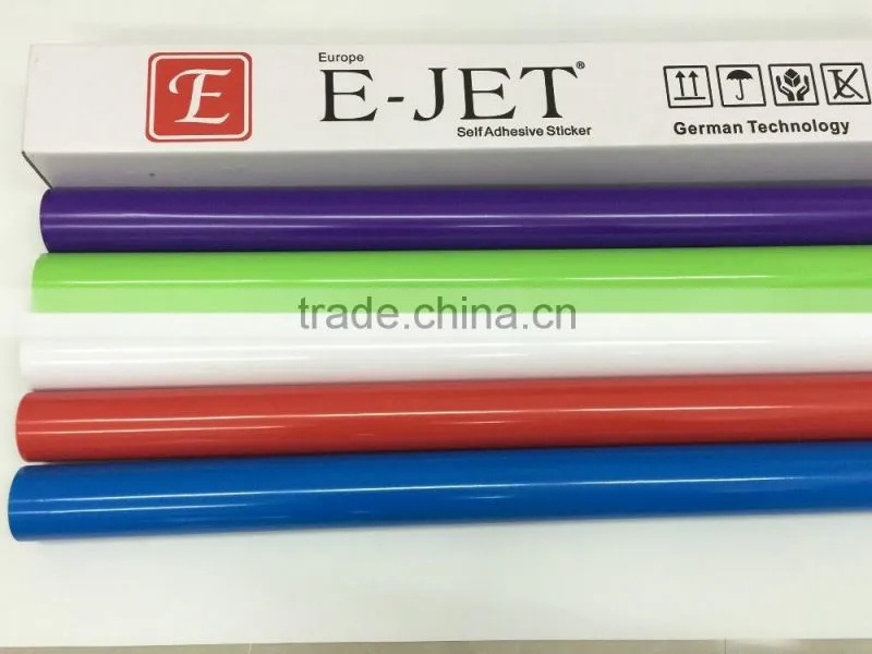 Self Adhesive Glossy Color Advertising Cutting Plotter Vinyl 48"x50 Yard Roll