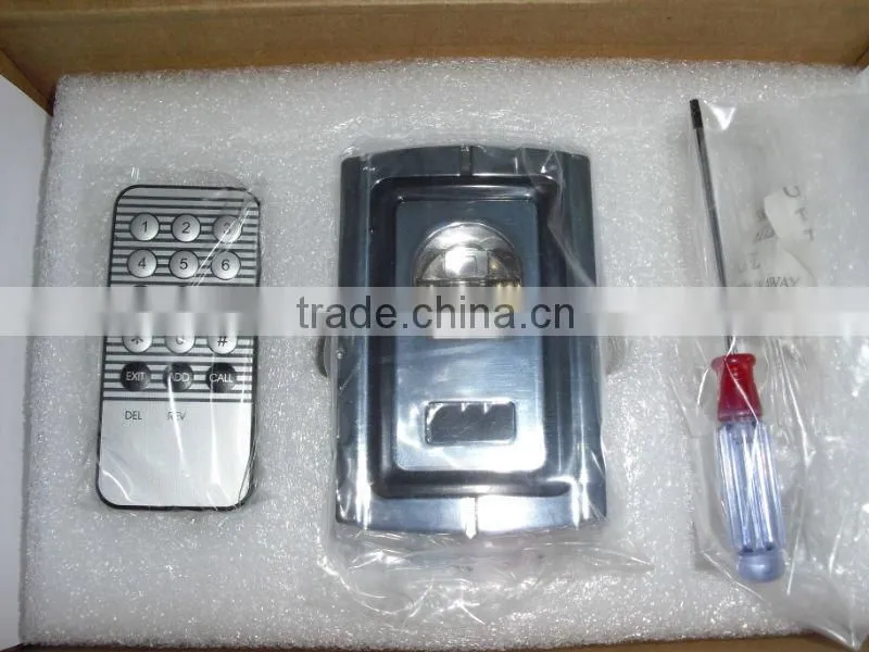 Stainless Steel biometric fingerprint RFID access control with IR Remote