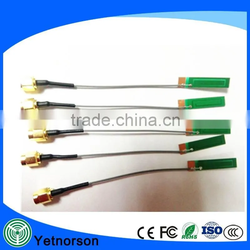 2.4g internal wifi patch antenna for android tablet pc type with 1.13 cable and IPEX connector