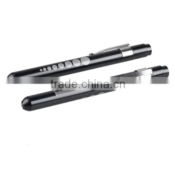 Penlight Pen Light Flashlight Torch Doctor Nurse EMT Emergency Medical First Aid( (Black)