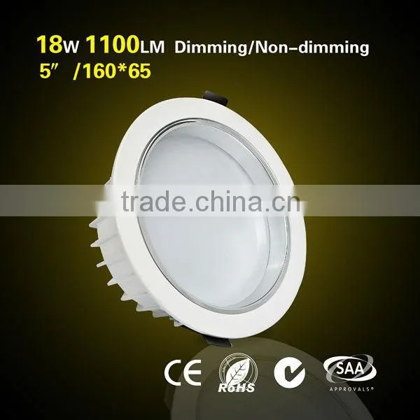 18W 1100Lumen High Quality led downlight bulb