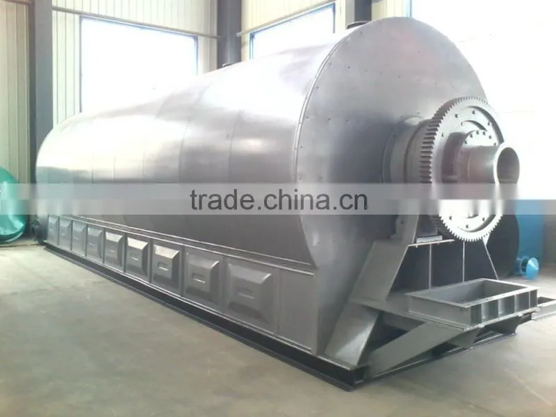 Semicontinuous pyrolysis system
