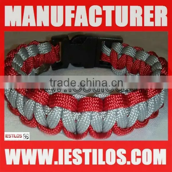 wholesale different types of 550 paracord bracelets