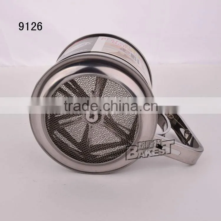 Rotary Flour Sifter/Small Flour Sifter/Flour Sieve/Baking Tools-BAKEST #9126