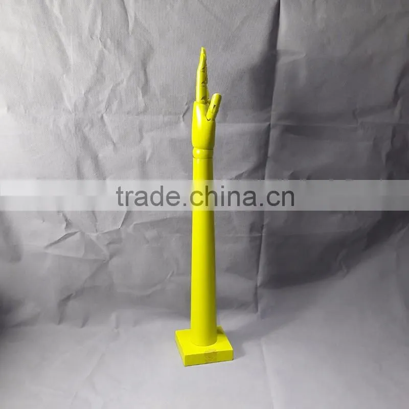 light hand plastic long hand female wooden hand display heavy bottom hand