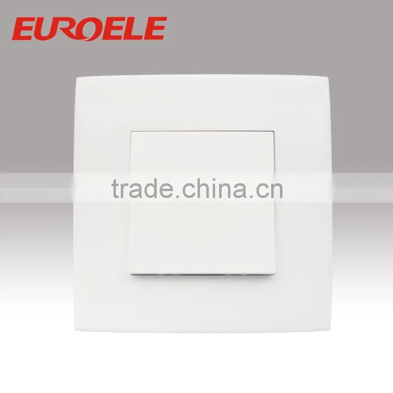 E-01 Europe One gang one way wall switch