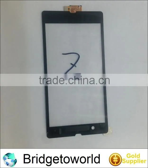 Front Glass Touch Screen Digitizer For Sony Xperia Z L36H C6602 C6603 Yuga C6603 C660X L36i with touch cable