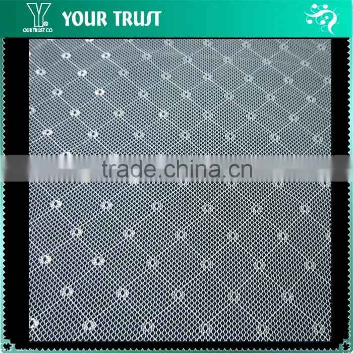 Avant-Garde Diamond 148 Centimeter Wedding Veil/Garment 100% Nylon Fabric