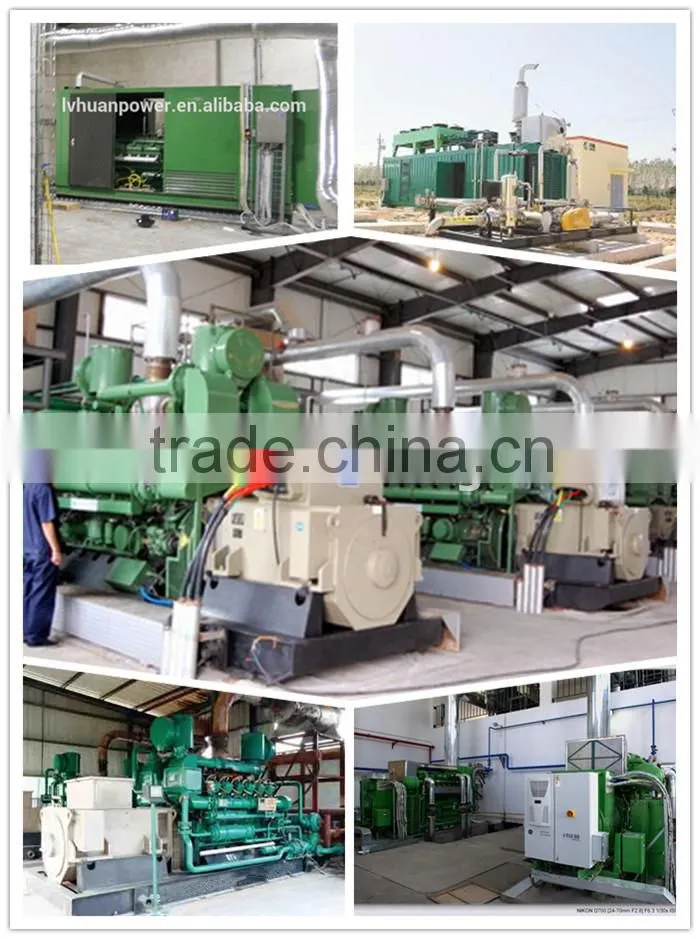 CE ISO Approved natural gas generator / shandong lvhuan power equipment