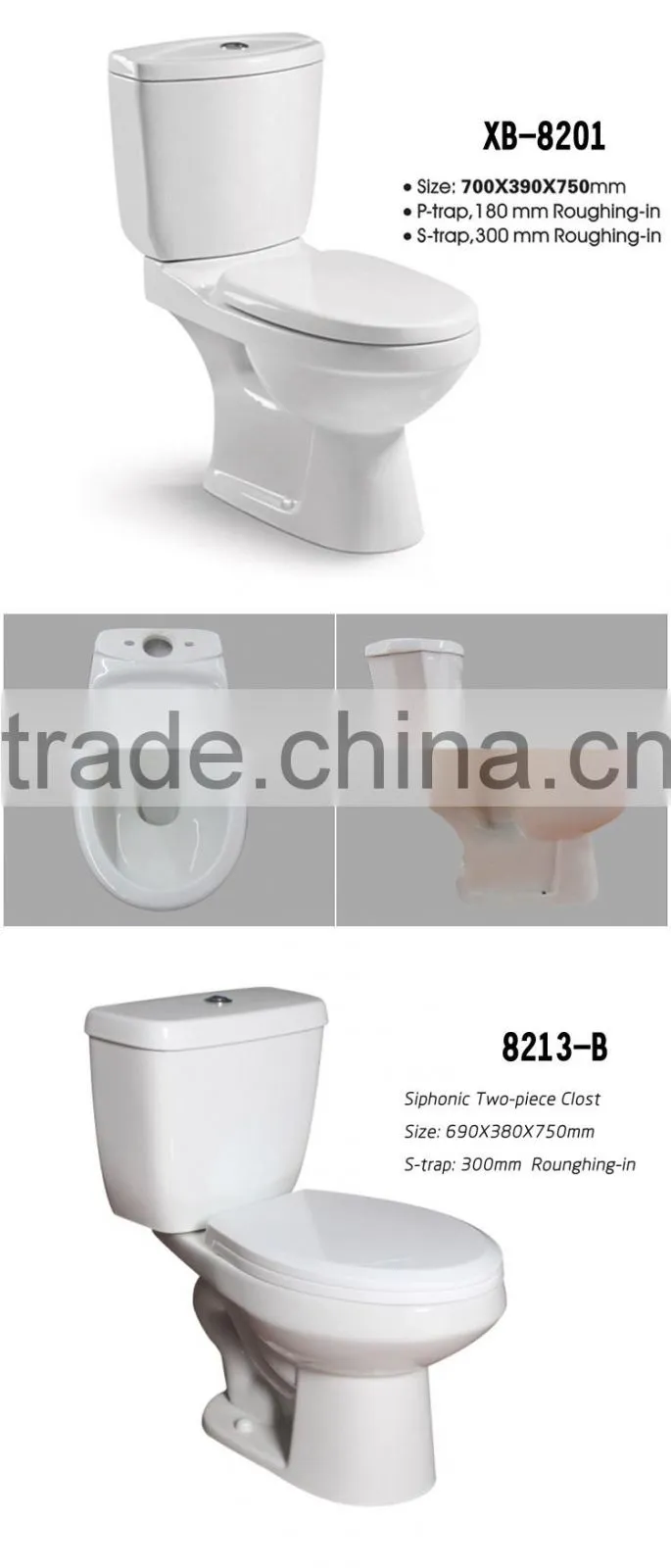 Ceramic sanitary ceramic eddy flush toilet parts