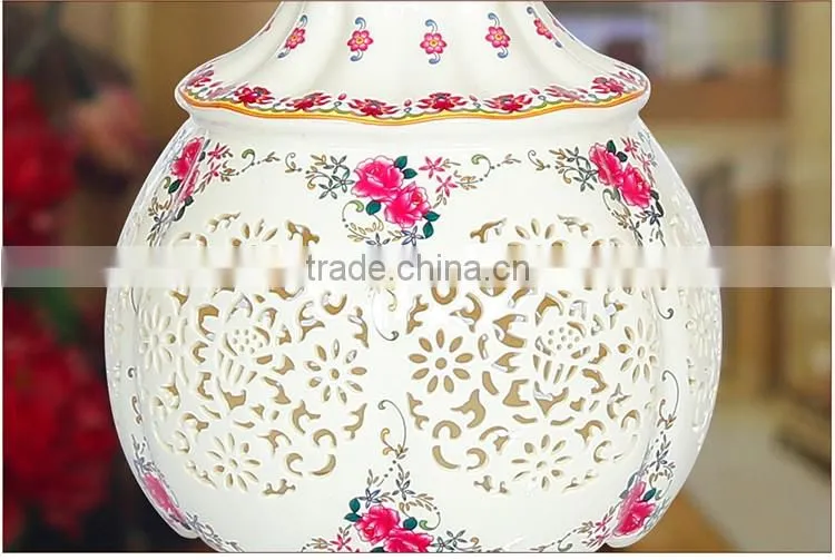 Vintage Ancient Pendant Light Porcelain ChandelierJingdezhen Handpainted Ceramic Party Loft Coffee Bar Restaurant Kitchen Lights
