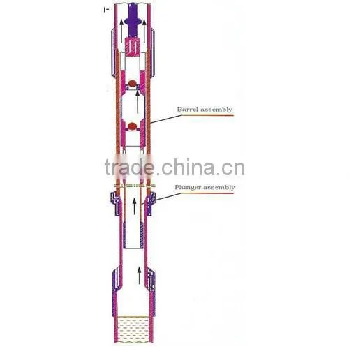API Connection Tubing Pump