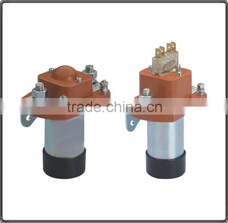factory price hight quantity electric plug and dc contactor ZJW100A