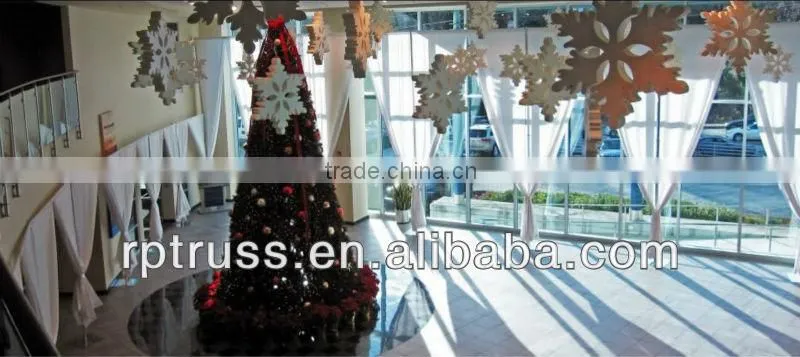 Telescopic pipe and drape for wedding decoration, wedding backdrop stand easy to assemble