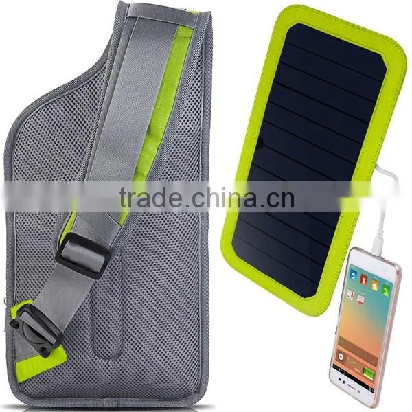 High Efficiency Solar Powered Backpack Bag
