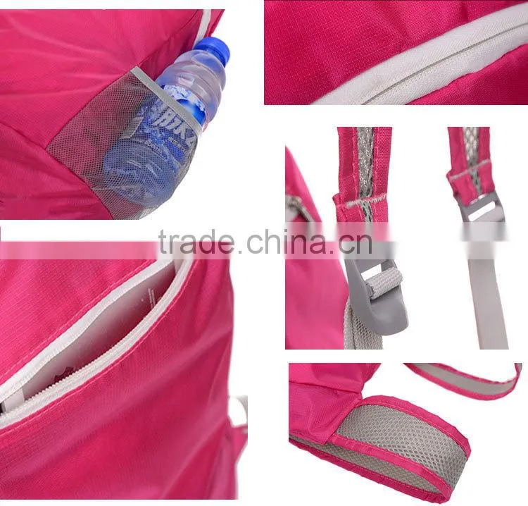 Durable Pink Hiking Backpacks Manufacturer BB015