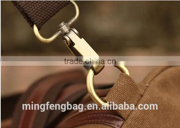 New Men Vintage Canvas School Casual Shoulder Travel Messenger Big Bags