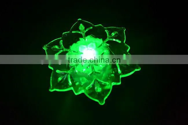 Battery opreated mini led light for family decoration with flower led lamp