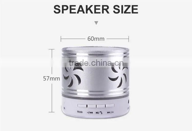 Bluetooth mini wireless speaker support FM/USB/TF