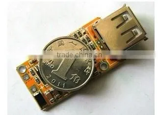 12V to 5V USB power module DC-DC step-down power bare board 3A high current