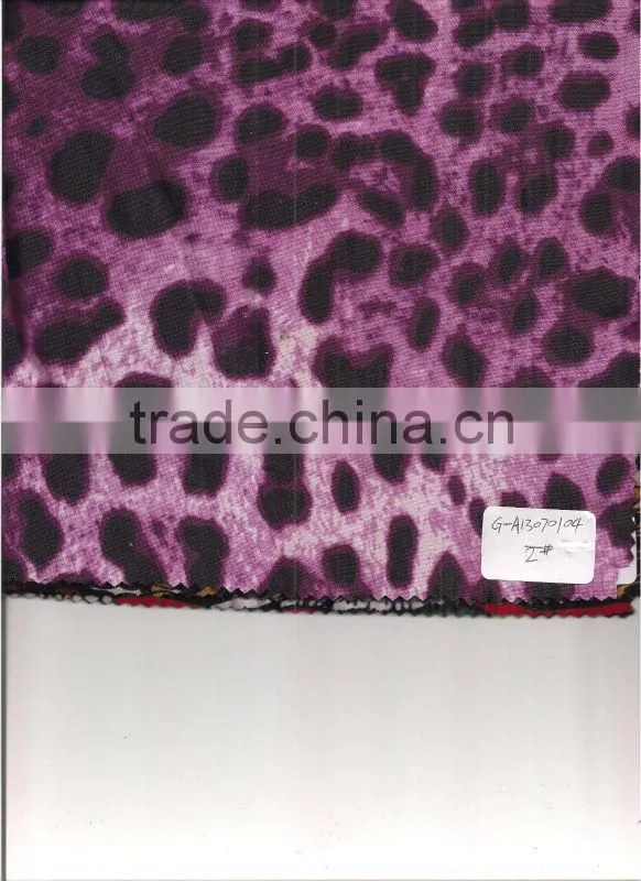 Poly Knitting Printed Fabric Stock:G-A13070104 5#