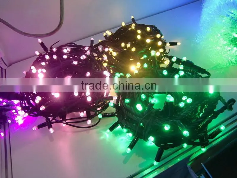Wholesale - 220v/110v Christmas Led Light String 100leds/10m X'mas/xmas Outdoor Connectable Light String Of China